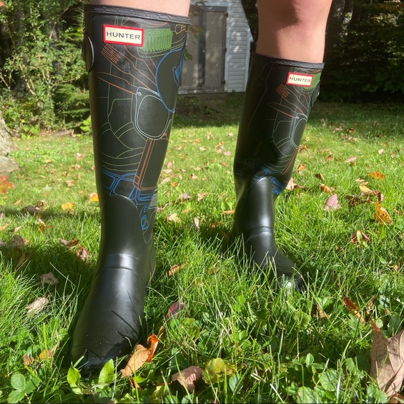 Hunter Shoes - Hunter limited edition festival rubber rain boots